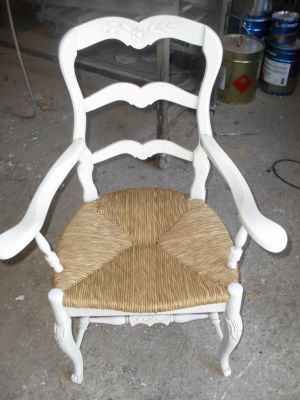 fauteuil provençal relooké pertuis